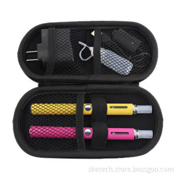 Electronic cigarette starter kit with spring coil, unique design